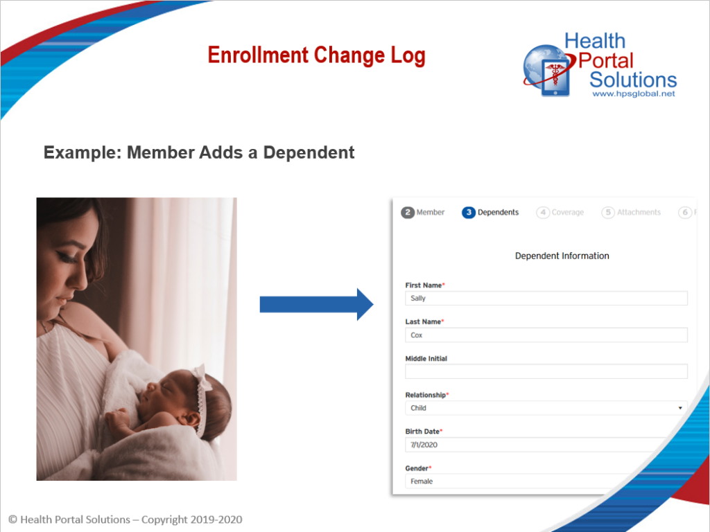 Training Video about Enrollment Change Log