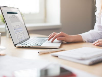 Healthcare provider creating a w9 online