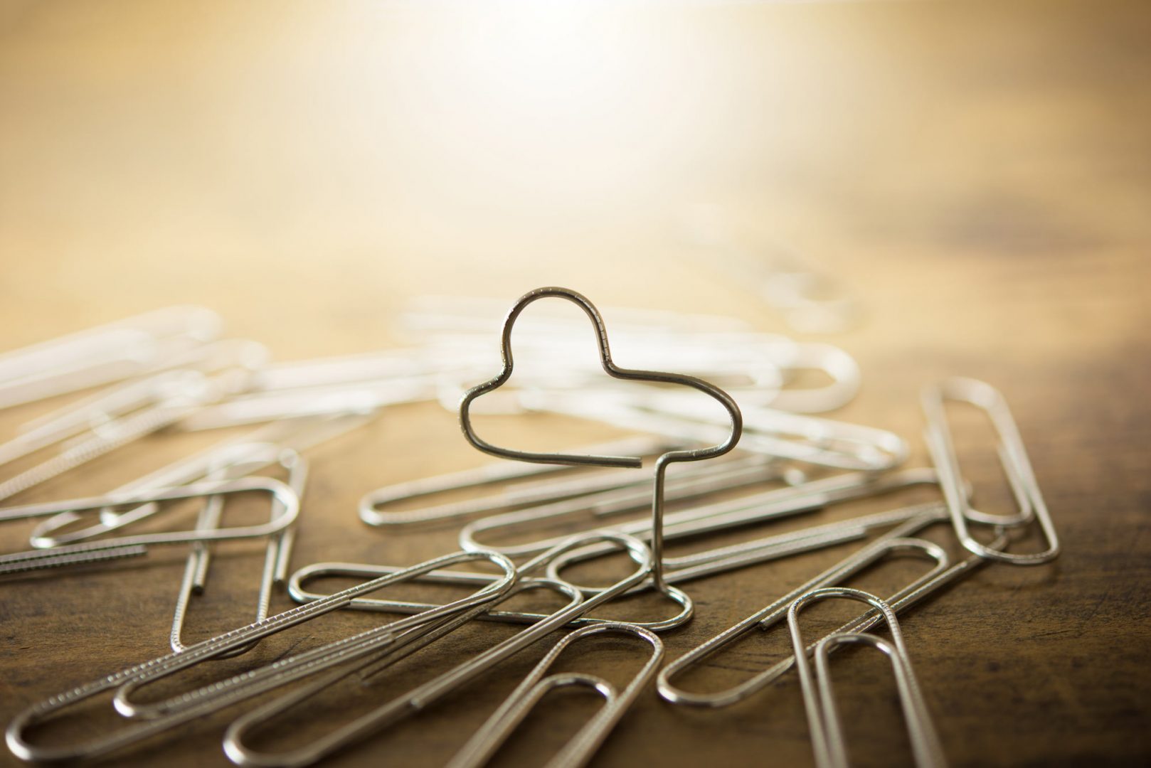 paperclip shaped like a cloud