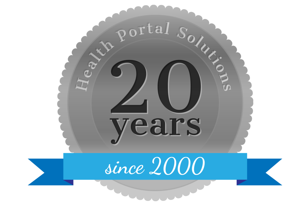 Health Portal Solutions 20 years medallion