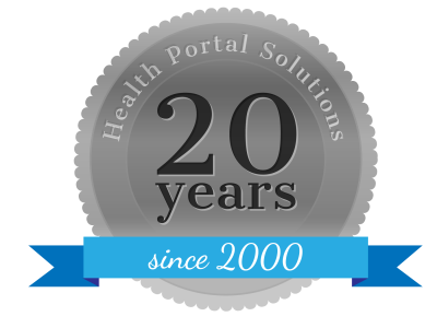Health Portal Solutions 20 years medallion