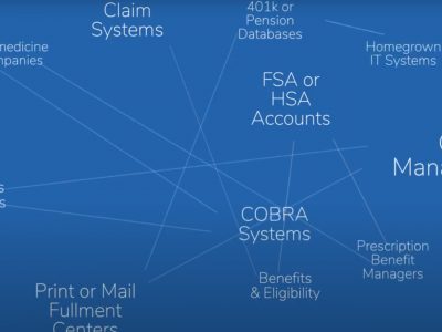 different portal systems connected by lines